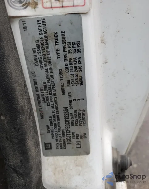 2012 Chevrolet Colorado Lt из США, поврежденный, VIN 1GCJTCFE0C8122864